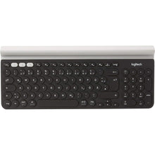 Logitech K780 Multi-Device Wireless Keyboard, QWERTY German Layout - Dark Grey/White - 2