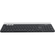 Logitech K780 Multi-Device Wireless Keyboard, QWERTY German Layout - Dark Grey/White - 8