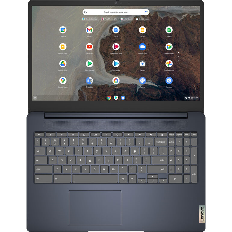 LENOVO IdeaPad Slim 3 15.6" Chromebook - Intel Pentium 128 GB , Blue - 4
