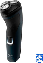 Philips Series 1000 Dry Men's Electric Shaver with PowerCut Blades, Blue Malibu - 2