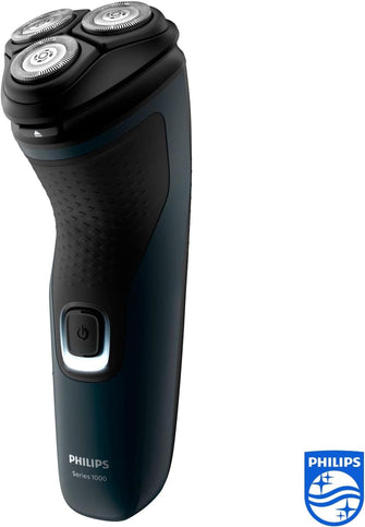 Philips Series 1000 Dry Men's Electric Shaver with PowerCut Blades, Blue Malibu - 2