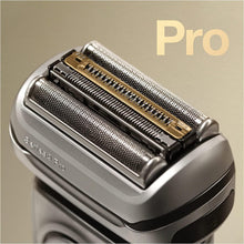 Braun Series 9 Pro electric shaver head, replacement shaving part compatible with Series 9 Pro men's razor, 94M, silver - 2