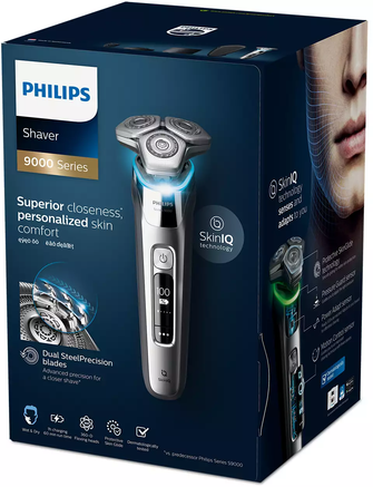 PHILIPS Shaver series 9000 Wet and dry electric shaver S9989/55 - 3