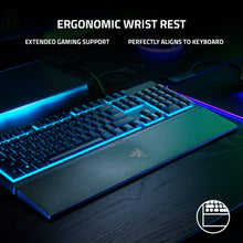 Razer,Razer Ornata V3 X - Low-profile membrane Keyboard Chroma RGB (Hybrid Membrane Switch, Ergonomic Wrist Rest) UK Layout | Black - Gadcet.com
