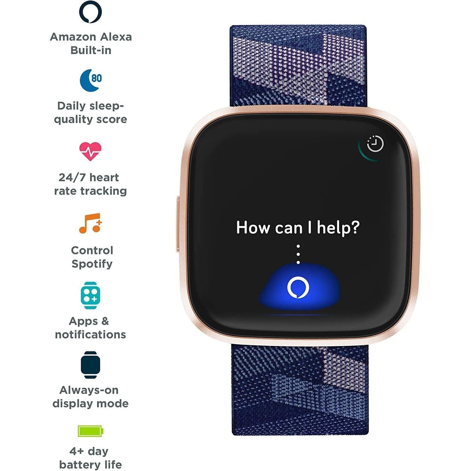 Buy Fitbit,Fitbit Versa 2 Health & Fitness Smartwatch - Gadcet.com | UK | London | Scotland | Wales| Ireland | Near Me | Cheap | Pay In 3 | Watches