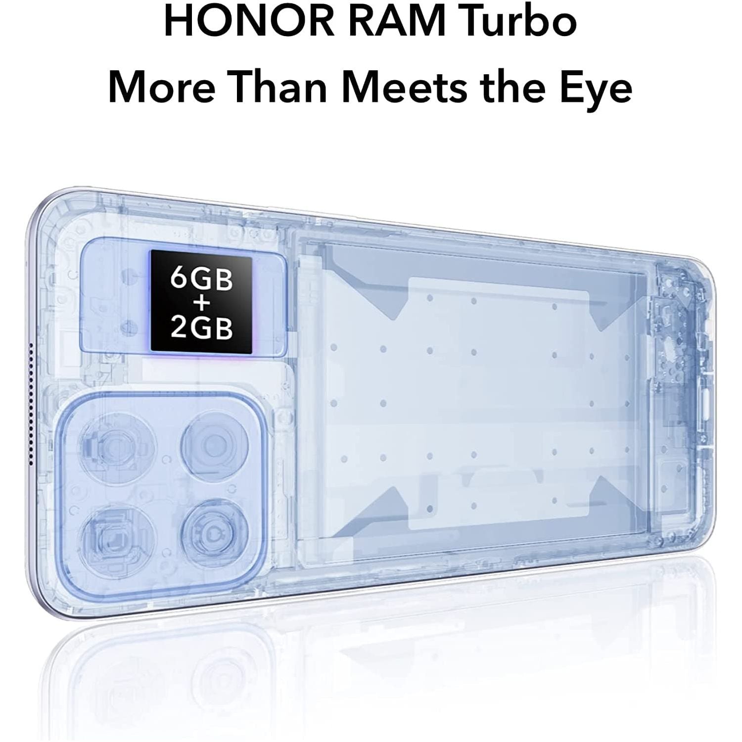Honor,Honor X8 4G 128GB Storage, 6GB RAM, Dual Sim - Ocean Blue - Unlocked - Gadcet.com