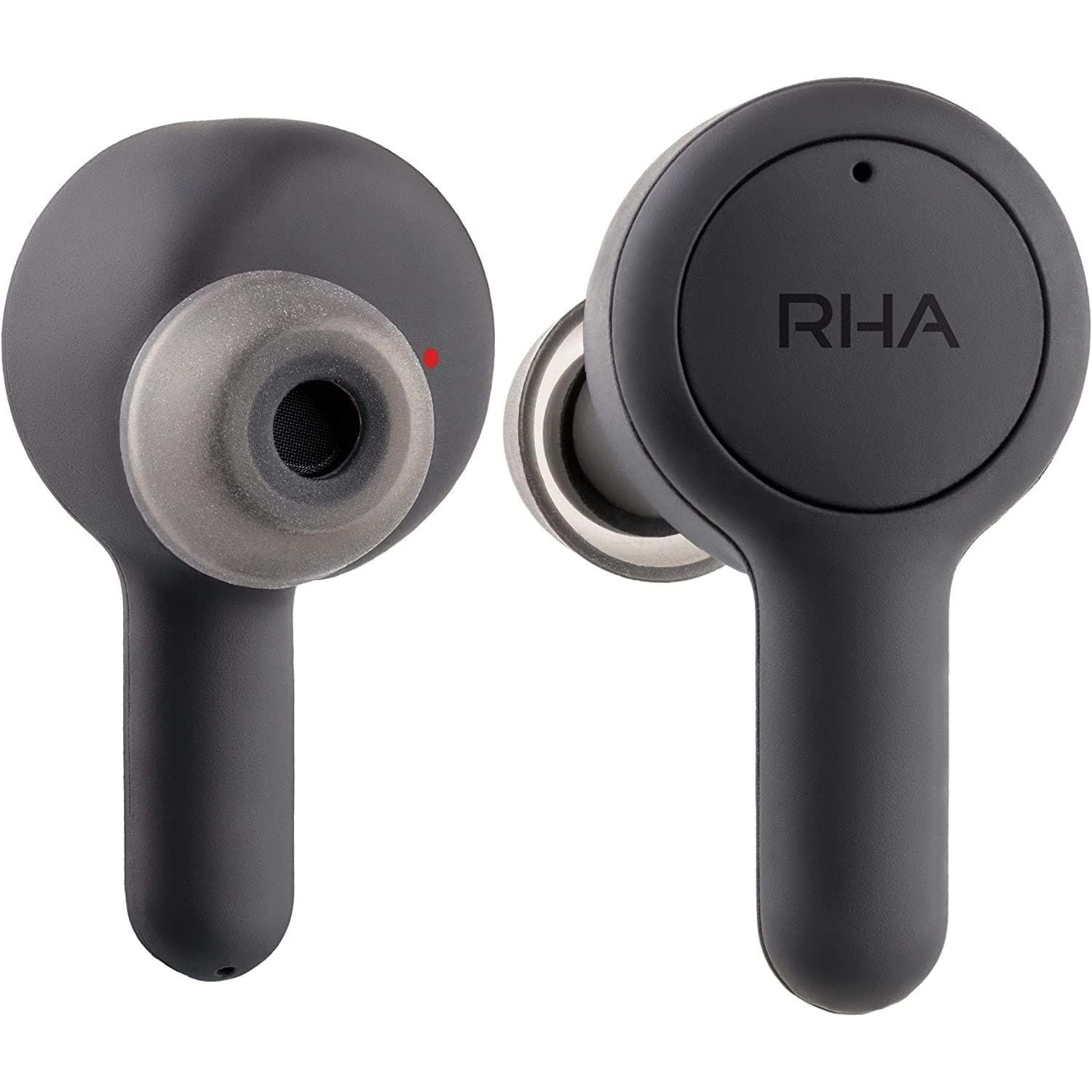 Buy RHA,RHA Trueconnect - Carbon Black: True Wireless Earbuds with Bluetooth 5 & Sweatproof for Sport Activity - Gadcet.com | UK | London | Scotland | Wales| Ireland | Near Me | Cheap | Pay In 3 | Headphones
