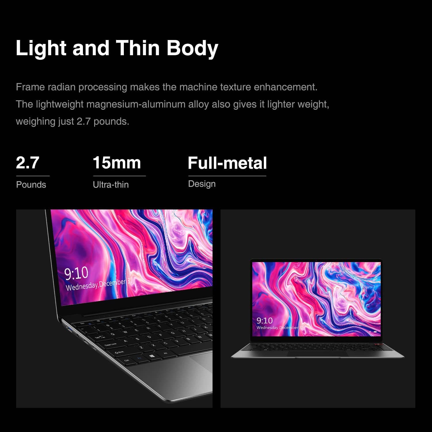 Buy Chuwi,Chuwi AeroBook Pro 13.3''IPS, Intel Core m3 8100Y, 8GB RAM, 256GB SSD - Gadcet.com | UK | London | Scotland | Wales| Ireland | Near Me | Cheap | Pay In 3 |