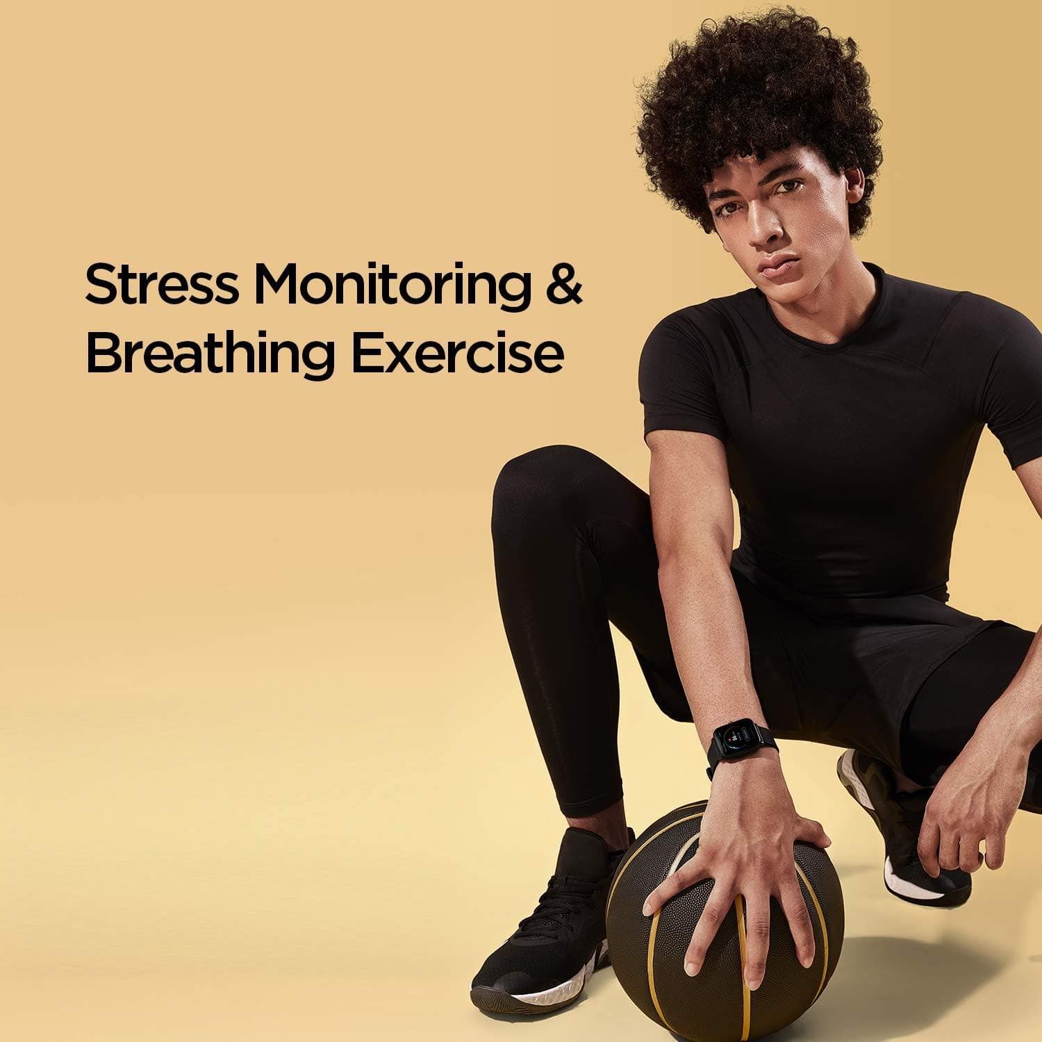 Buy Amazfit,Amazfit Bip U Smartwatch Fitness Tracker with Heart Rate, Sleep, Stress, SpO2 Monitor, 1.43" Color Touch Screen, 5 ATM Waterproof, 60+ Sports Modes, 9 Day Battery Life, Black - Gadcet.com | UK | London | Scotland | Wales| Ireland | Near Me | Cheap | Pay In 3 | Watches
