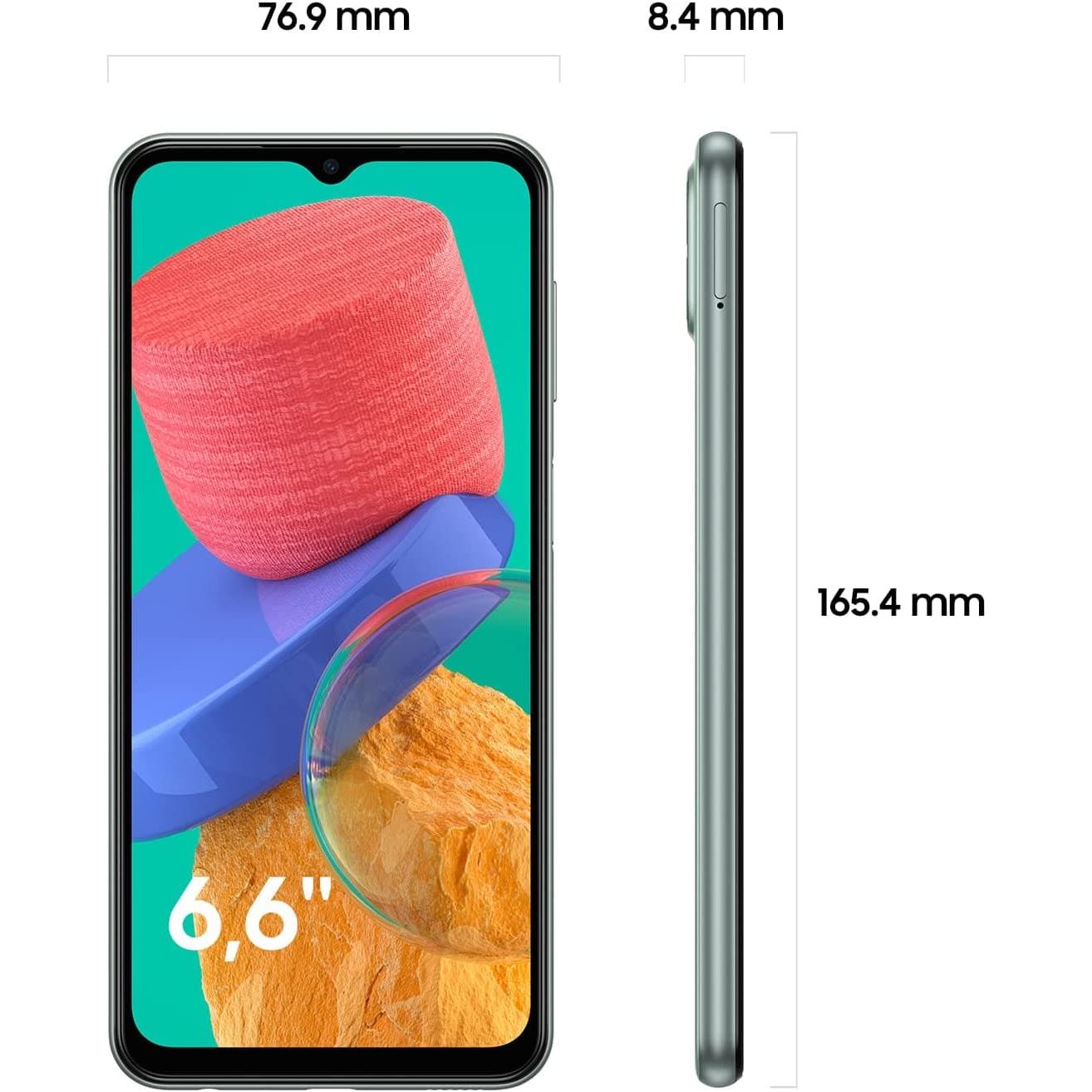Buy Samsung,Samsung Galaxy M33 5G, 128GB, Khaki Green - Unlocked - Gadcet.com | UK | London | Scotland | Wales| Ireland | Near Me | Cheap | Pay In 3 | Mobile Phones