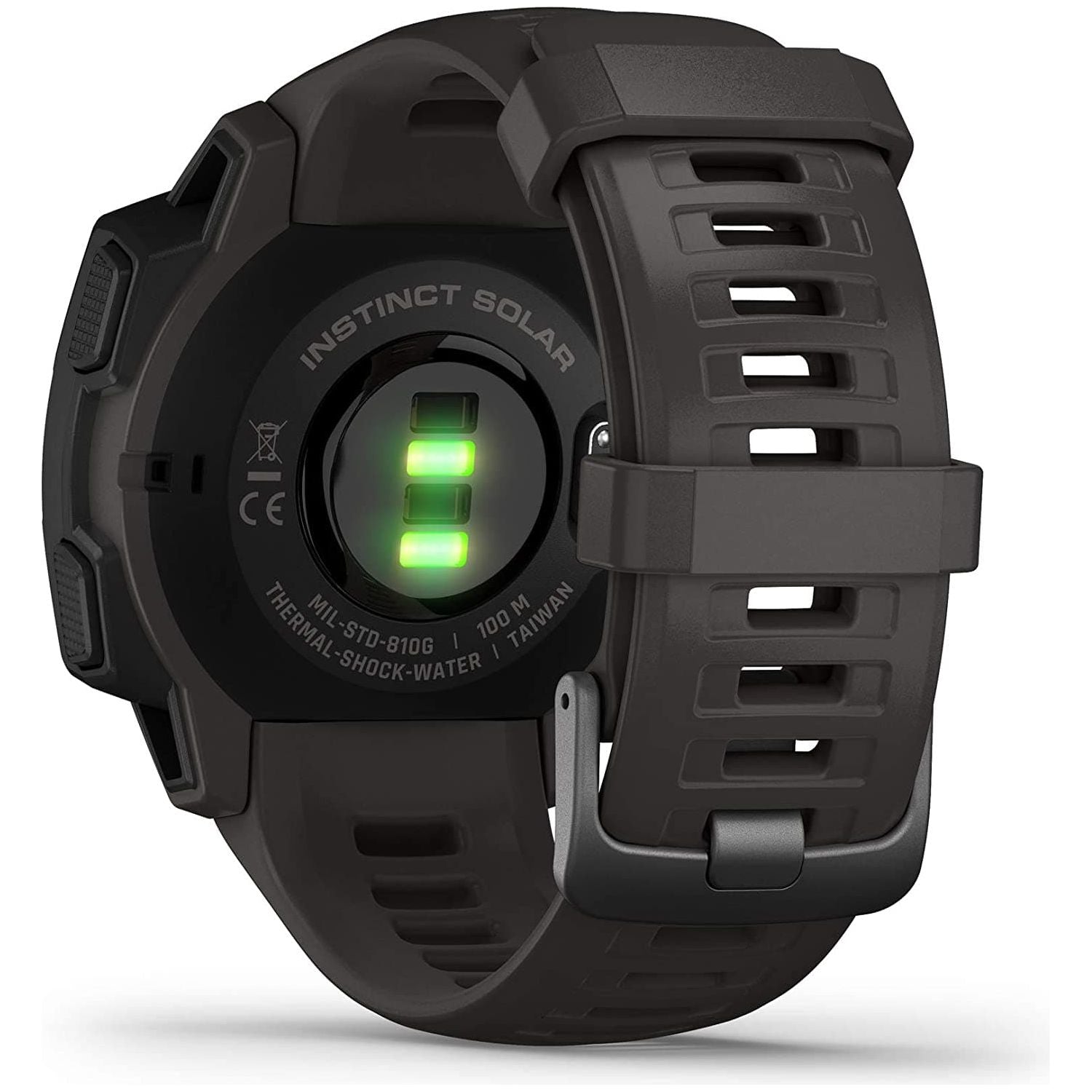 Garmin,Garmin Instinct Solar GPS Smart Watch - Graphite Black - Gadcet.com