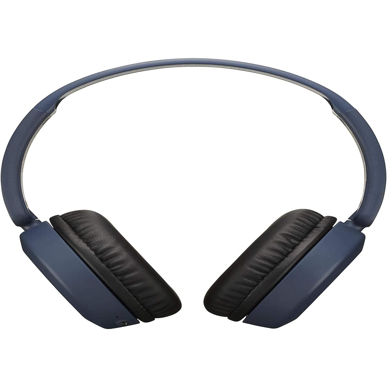 JVC Wireless Bluetooth Foldable Deep Bass On Ear Lightweight HA-S31BT Headphones, Blue - Gadcet.com