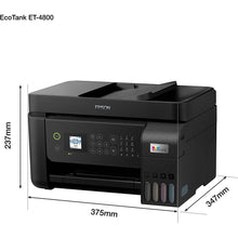 Epson EcoTank ET-4800 Print/Scan/Copy Wi-Fi Ink Tank Printer, With Up To 3 Years Worth Of Ink Included