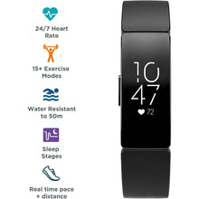 Buy Fitbit,Fitbit Inspire HR Health & Fitness Tracker with Auto-Exercise Recognition, 5 Day Battery, Sleep & Swim Tracking, Black - Gadcet.com | UK | London | Scotland | Wales| Ireland | Near Me | Cheap | Pay In 3 | Watches