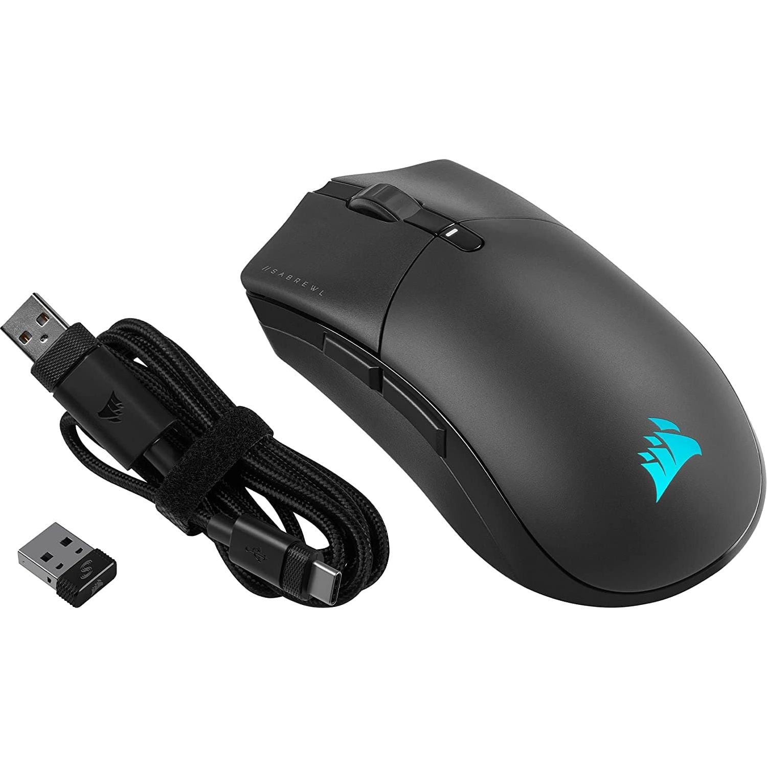 Buy Corsair,Corsair SABRE RGB PRO WIRELESS CHAMPION SERIES, Ultra-lightweight FPS/MOBA Wireless Gaming Mouse (SLIPSTREAM WIRELESS Technology, CORSAIR MARKSMAN 26,000 DPI Optical Sensor) Black - Gadcet.com | UK | London | Scotland | Wales| Ireland | Near Me | Cheap | Pay In 3 | Mouse Pads