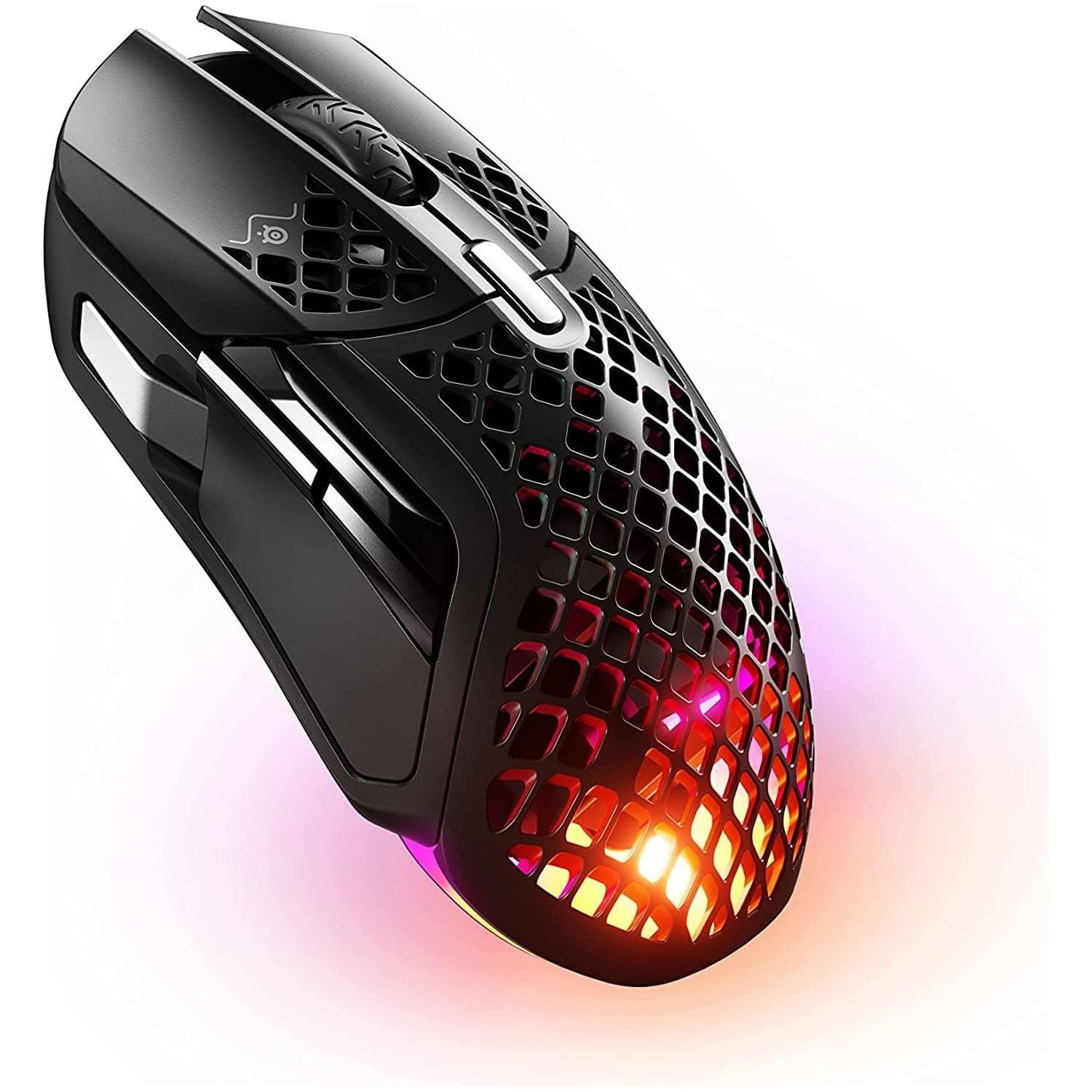 Buy SteelSeries,SteelSeries Aerox 5 Wireless Gaming Mouse – Ultra Lightweight 74g – 9 Buttons – Bluetooth/2.4 GHz – 180 Hr Battery – IP54 Water Resistant – PC/MAC – FPS, MOBA, Battle Royale - Gadcet.com | UK | London | Scotland | Wales| Ireland | Near Me | Cheap | Pay In 3 | Computer Accessories