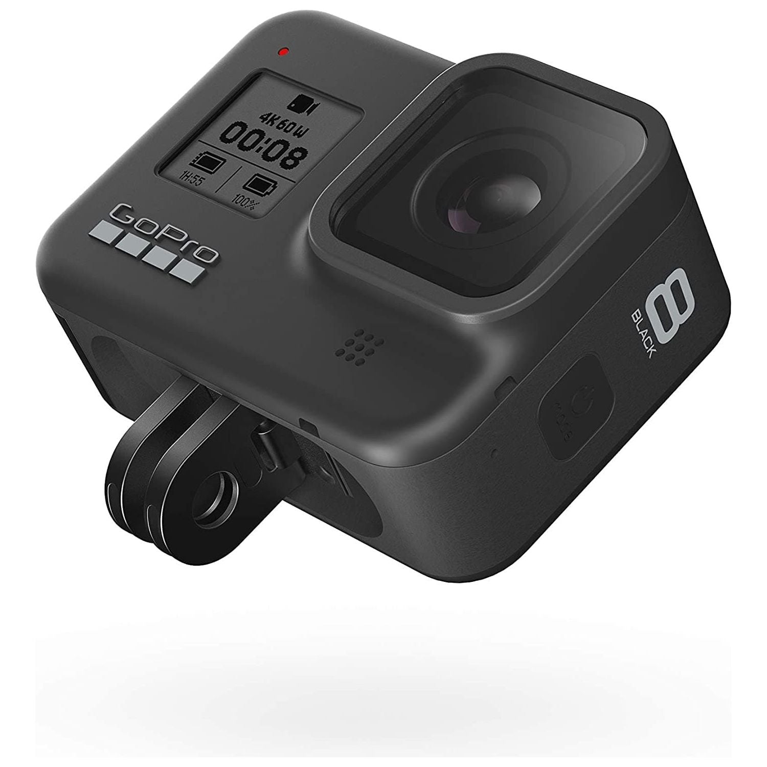 GoPro HERO8 Black - Waterproof 4K Digital Action Camera with Hypersmooth Stabilisation, Touch Screen and Voice Control - Live HD Streaming
