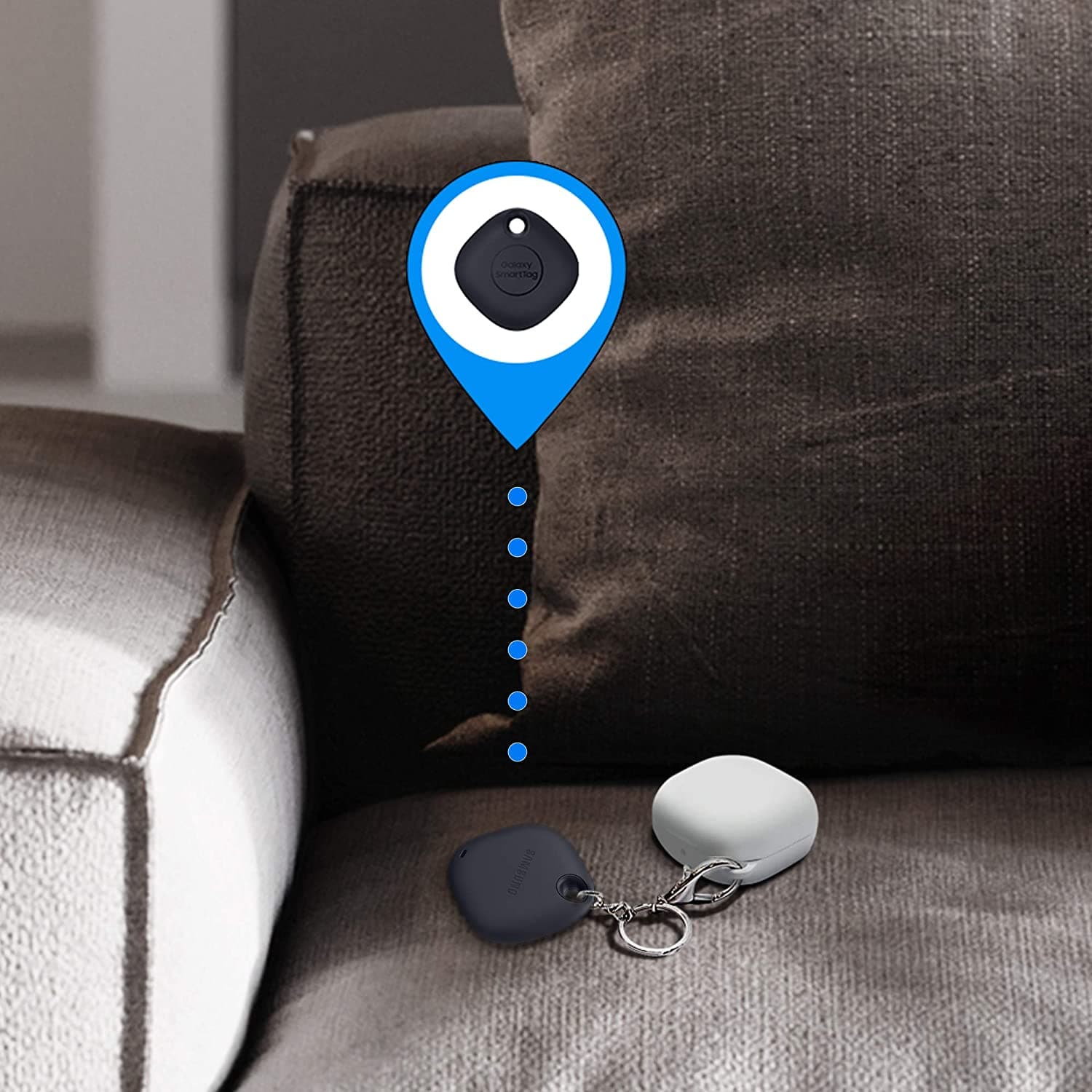 Samsung Galaxy SmartTag Bluetooth Item Finder and Key Finder