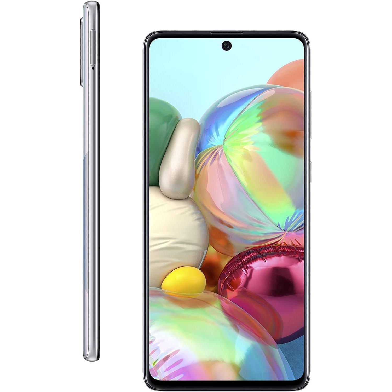 Buy Samsung,Samsung Galaxy A71 Dual-SIM 128 GB - Prism Crush Silver - Gadcet.com | UK | London | Scotland | Wales| Ireland | Near Me | Cheap | Pay In 3 | Mobile Phone