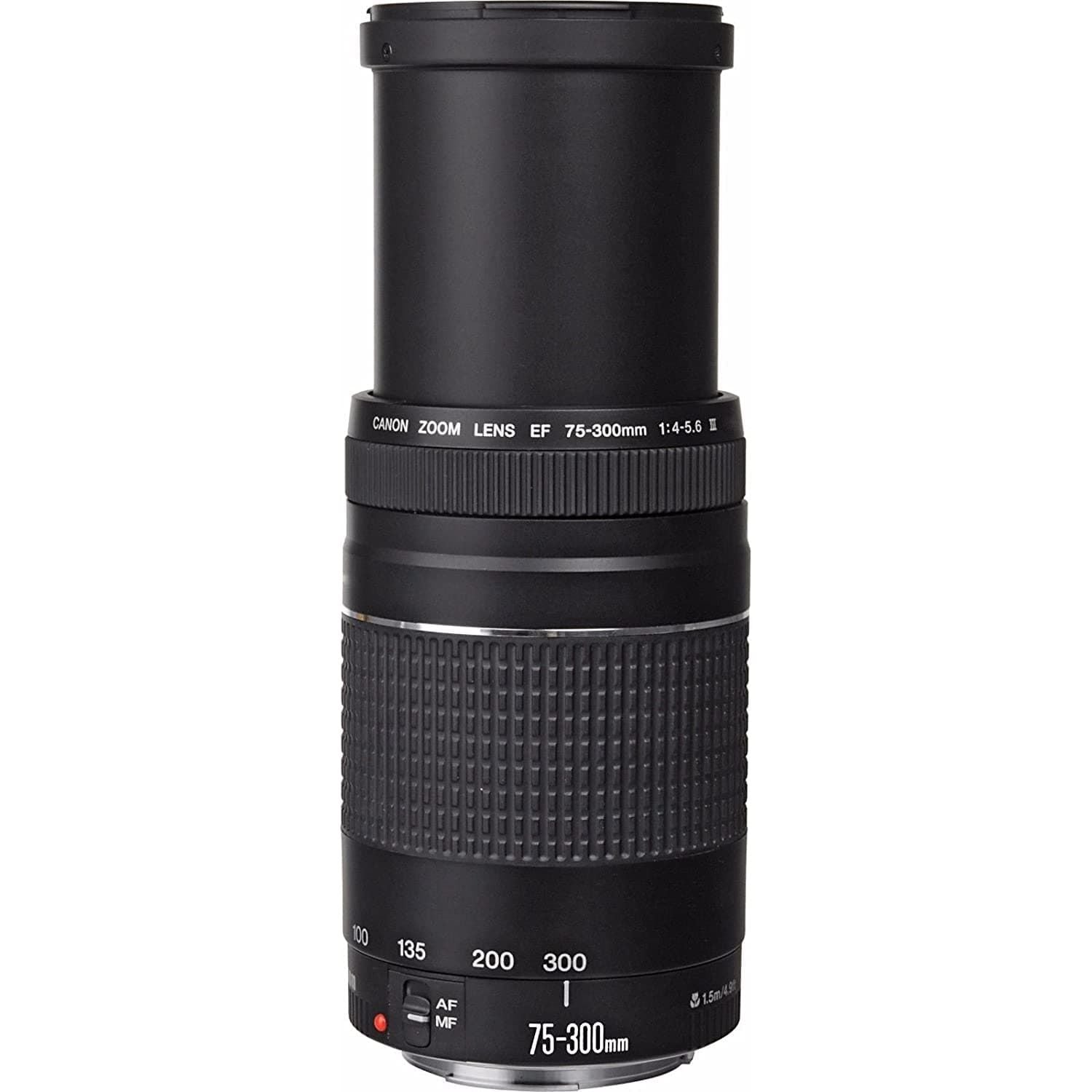 Canon,Canon EF 75-300mm f/4-5.6 III Telephoto Zoom Lens for Canon SLR Cameras - Gadcet.com