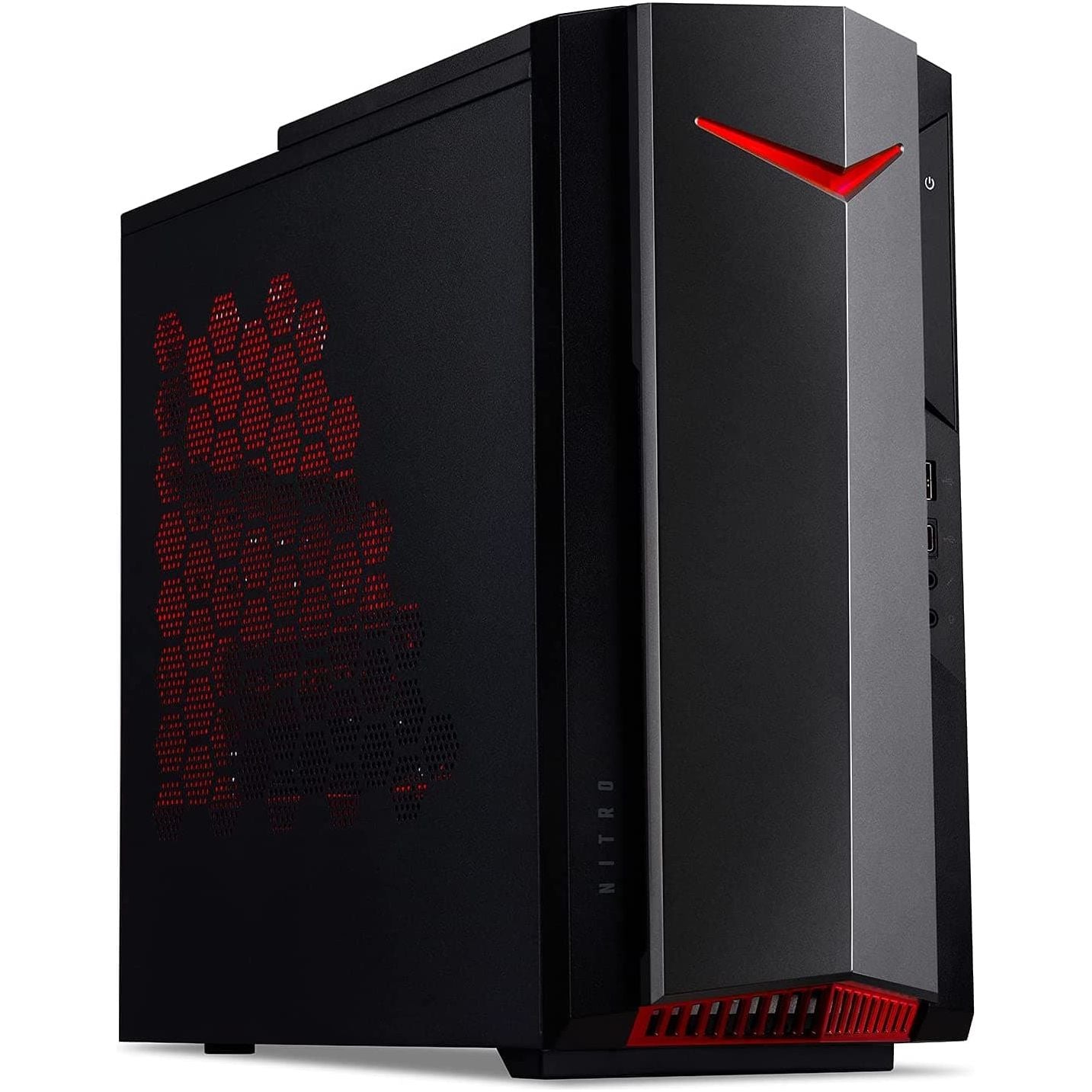 Acer,Acer Nitro N50-620 Gaming PC - (Intel Core i5-11400F, 8GB, 1TB SSD, NVIDIA GeForce GTX 1650, Windows 10, Black) - Gadcet.com