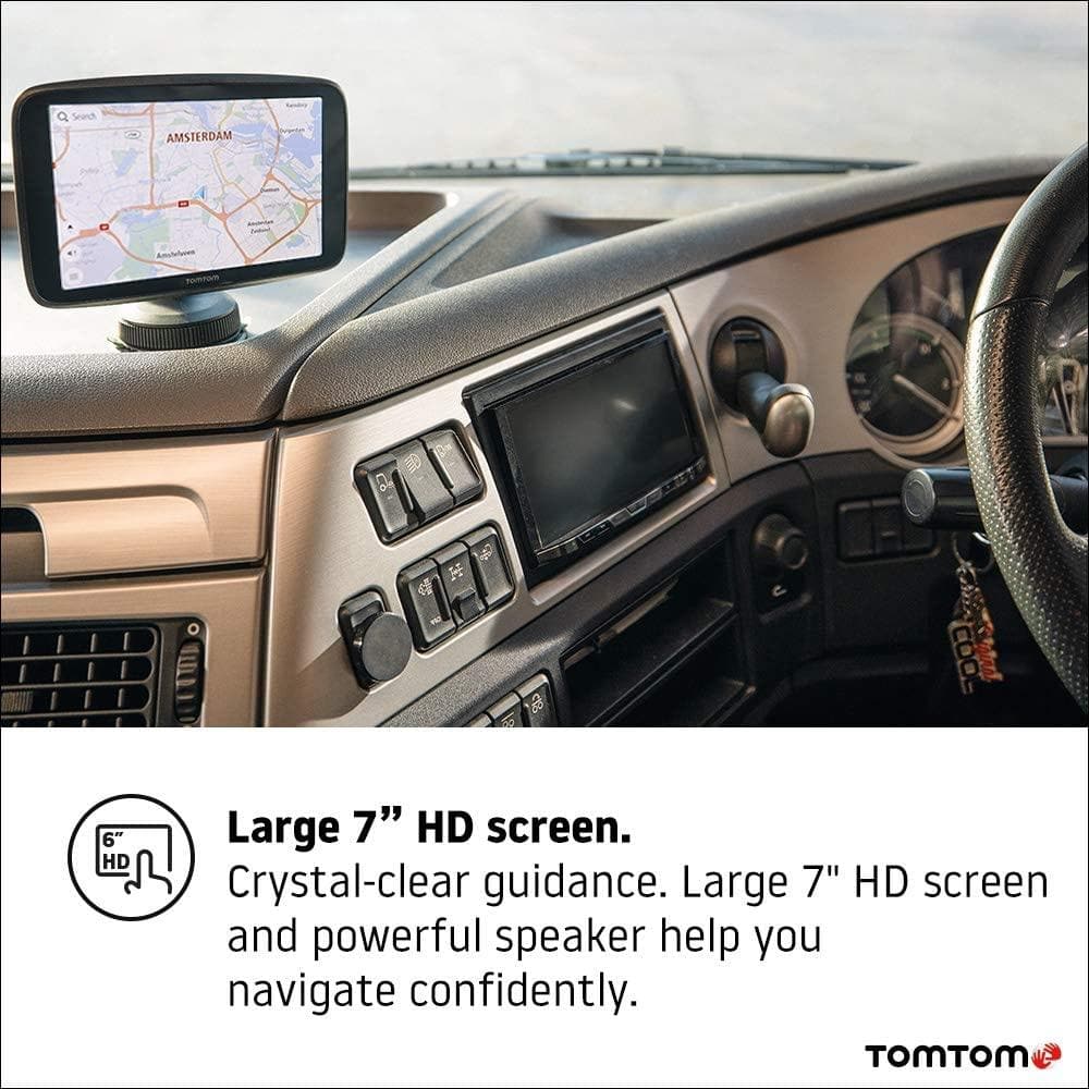 Buy TomTom,TomTom GO Expert 7 Inch UK, ROI & Full Europe Truck Sat Nav - Gadcet.com | UK | London | Scotland | Wales| Ireland | Near Me | Cheap | Pay In 3 | GPS Navigation Systems