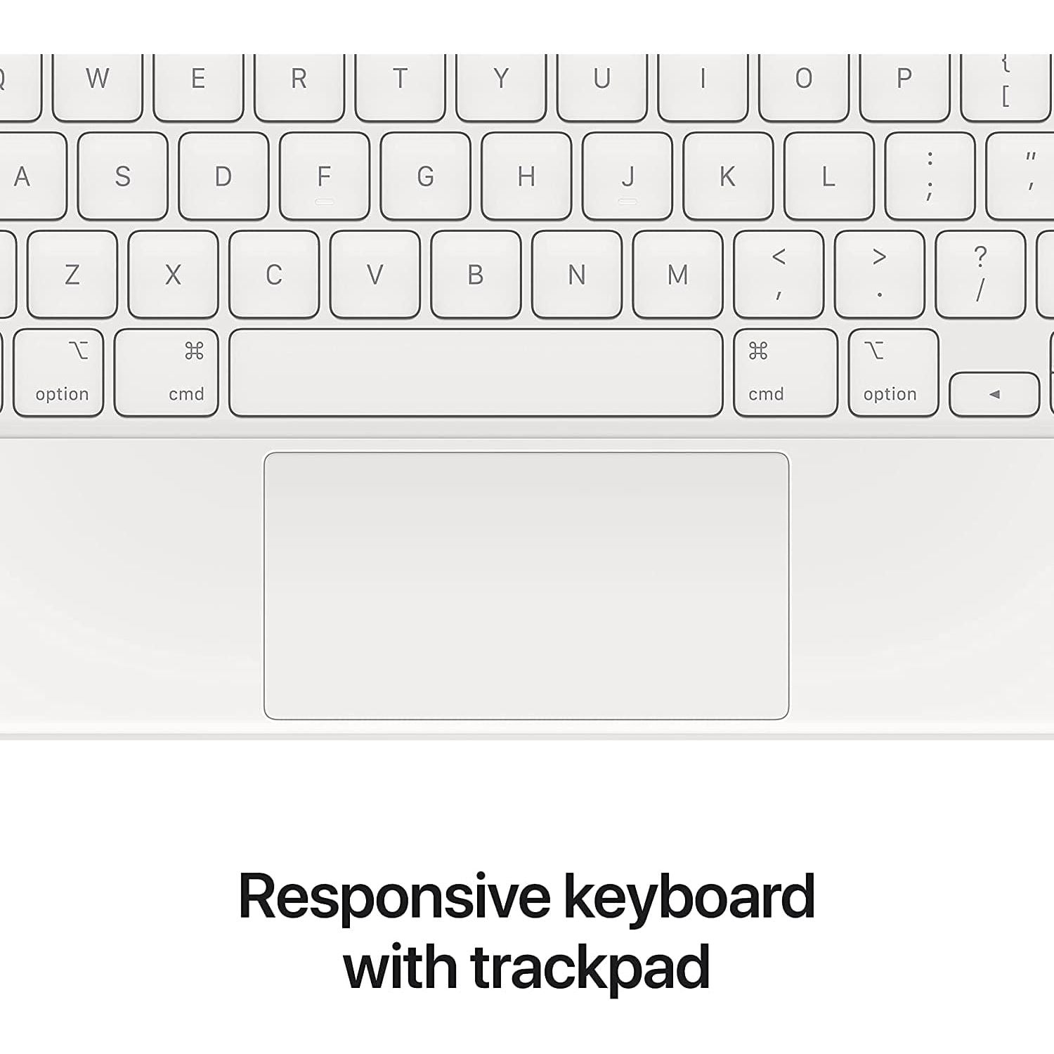 Apple Magic Keyboard (for iPad Pro 11-inch - 3rd generation and iPad Air - 4th generation) - White - Gadcet.com