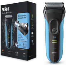Buy Braun,Braun Series 3 ProSkin Electric Shaver, Electric Razor For Men With Pop Up Precision Trimmer, Sensitive Blades, Wet & Dry, Rechargeable & Cordless, 2 Pin Bathroom Plug, 3040s, Black/Blue Razor - Gadcet.com | UK | London | Scotland | Wales| Ireland | Near Me | Cheap | Pay In 3 | Health Care