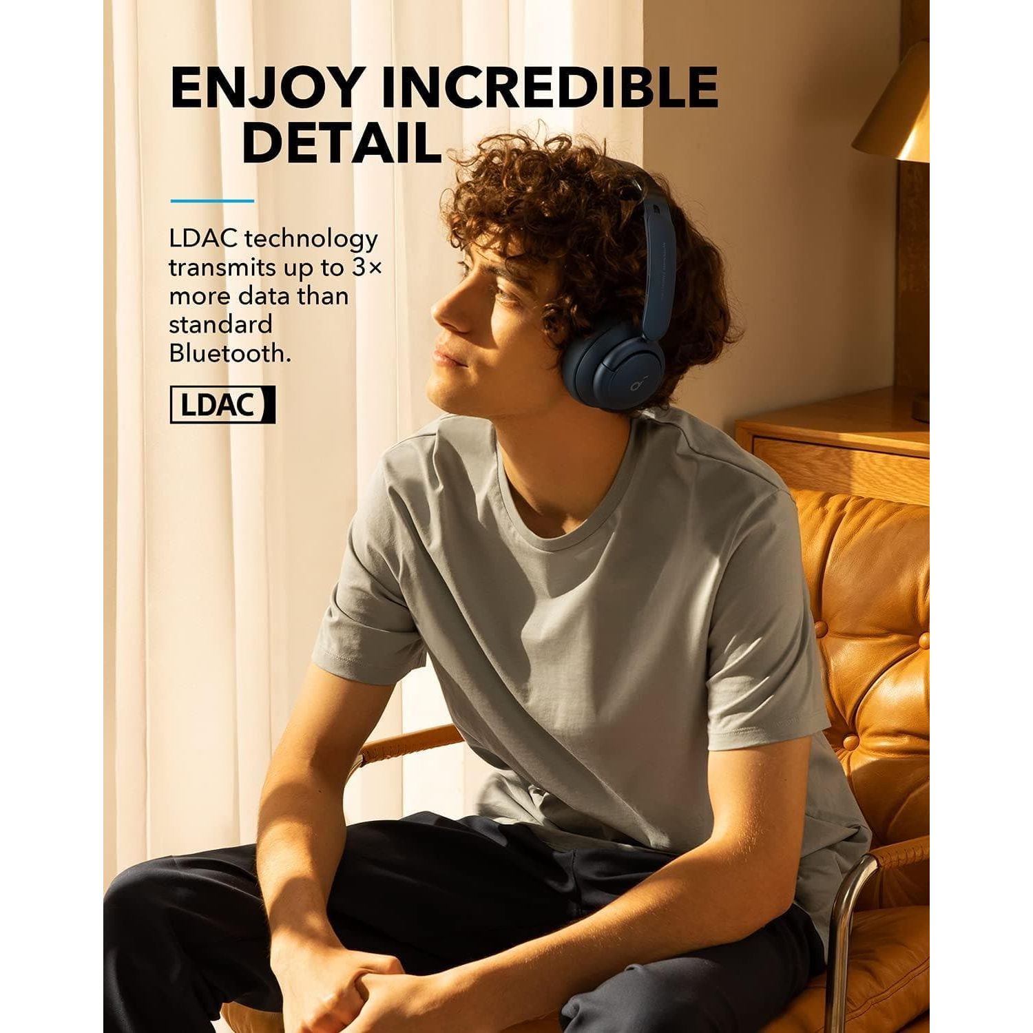 Buy Soundcore,Soundcore by Anker Life Q35 Multi Mode Active Noise Cancelling Headphones - Gadcet.com | UK | London | Scotland | Wales| Ireland | Near Me | Cheap | Pay In 3 | Headphones