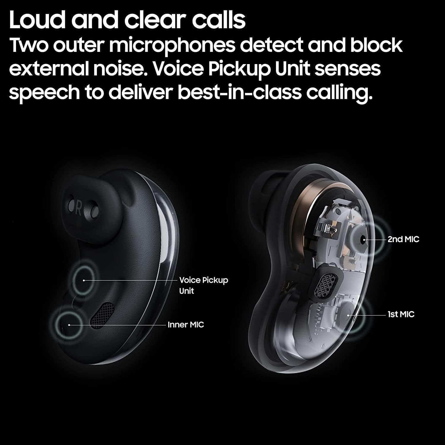Buy Samsung,Samsung Galaxy Buds Live True Wireless Earbuds - Black - Gadcet.com | UK | London | Scotland | Wales| Ireland | Near Me | Cheap | Pay In 3 | Headphones