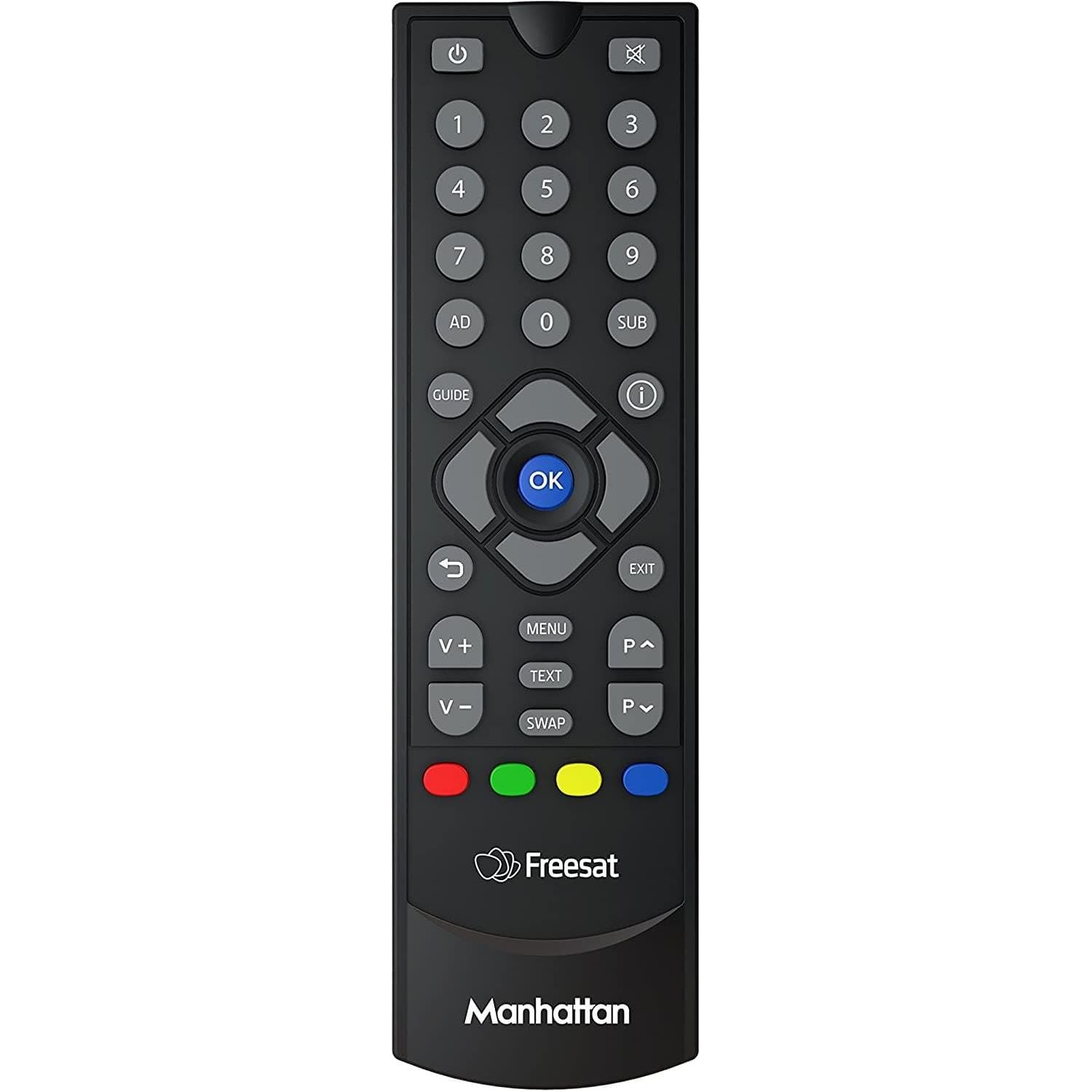 Buy Manhattan,Manhattan SX Freesat HD Box, Black - Gadcet.com | UK | London | Scotland | Wales| Ireland | Near Me | Cheap | Pay In 3 | TV Converter Boxes