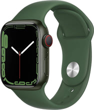 Buy Apple,Apple Watch Series 7 (GPS + Cellular), 41mm Green Aluminium Case with Clover Sport Band - Gadcet.com | UK | London | Scotland | Wales| Ireland | Near Me | Cheap | Pay In 3 | Watches