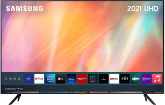 Samsung,Samsung AU7100 43 Inch (2021) Crystal 4K Smart TV With HDR10+ Image Quality, Adaptive Sound, Motion Xcelerator Picture, Q-Symphony Audio And Gaming Mode - Gadcet.com