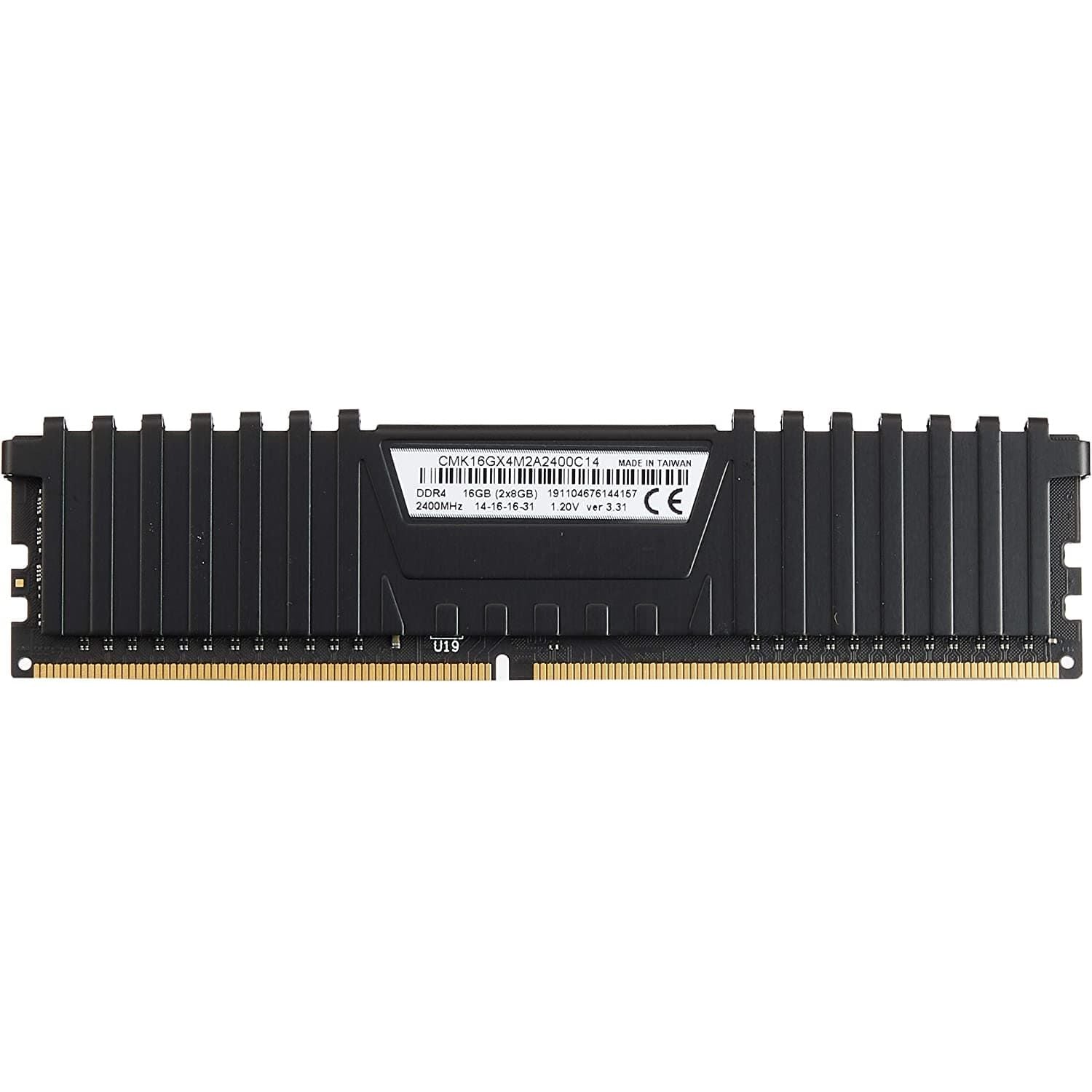 Buy Corsair,Corsair CMK16GX4M2A2400C14 Vengeance LPX 16 GB (2 x 8 GB) DDR4 2400 MHz C14 XMP 2.0 High Performance Desktop Memory Kit, Black - Gadcet.com | UK | London | Scotland | Wales| Ireland | Near Me | Cheap | Pay In 3 |