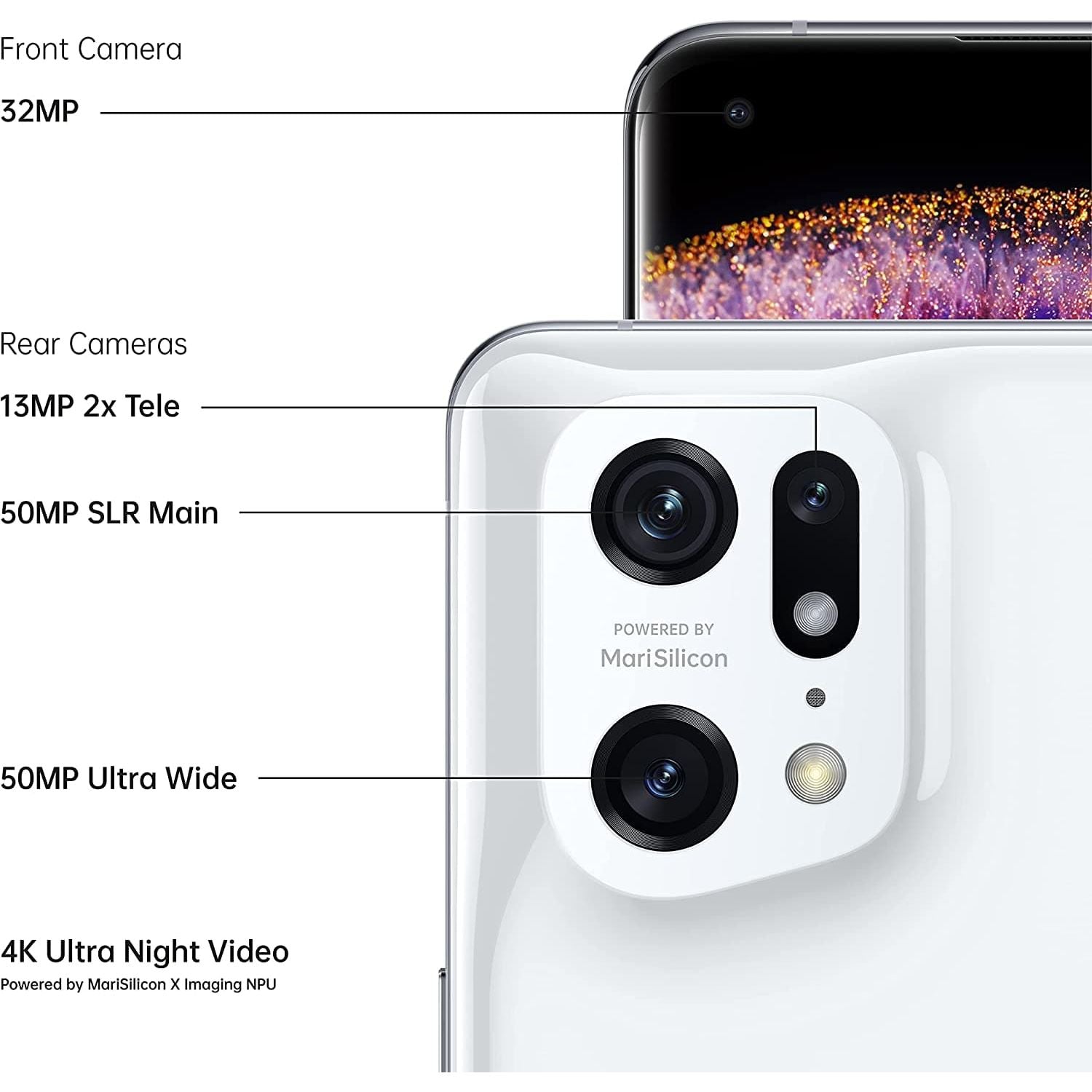 Oppo,OPPO Find X5 PRO 5G 256GB Mobile Phone - White - Unlocked - Gadcet.com