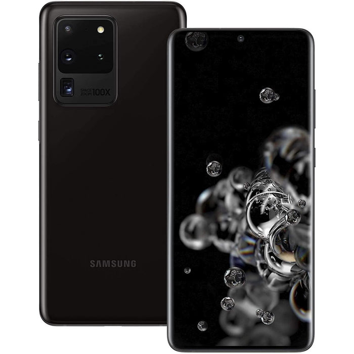 Buy Samsung,Samsung Galaxy S20 Ultra 5G 128GB - Cosmic black - Unlocked - Gadcet.com | UK | London | Scotland | Wales| Ireland | Near Me | Cheap | Pay In 3 | Mobile Phones