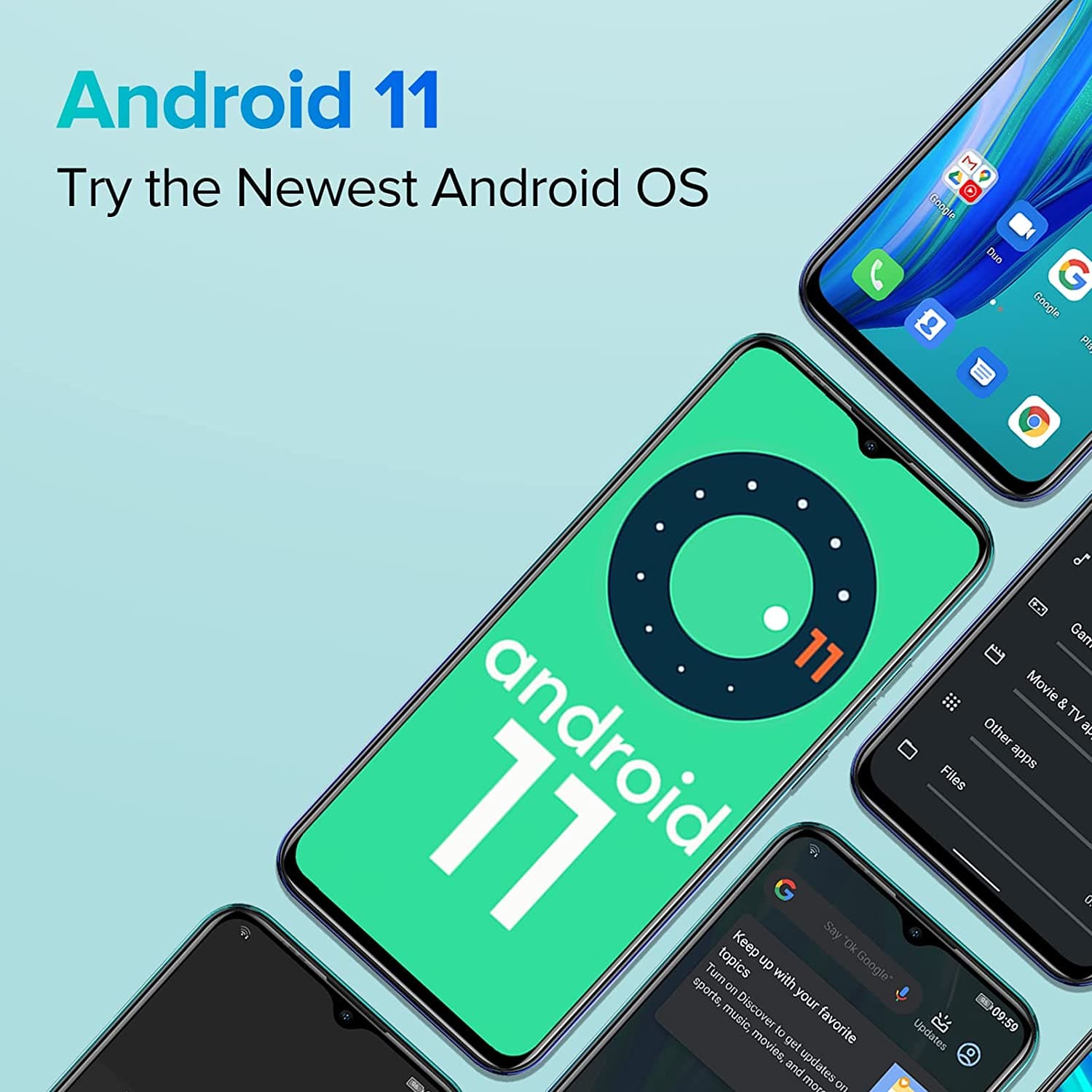Buy Ulefone,Ulefone Note 9P - 4G Smartphone Unlocked, Aurora Blue - Gadcet.com | UK | London | Scotland | Wales| Ireland | Near Me | Cheap | Pay In 3 | Mobile Phones