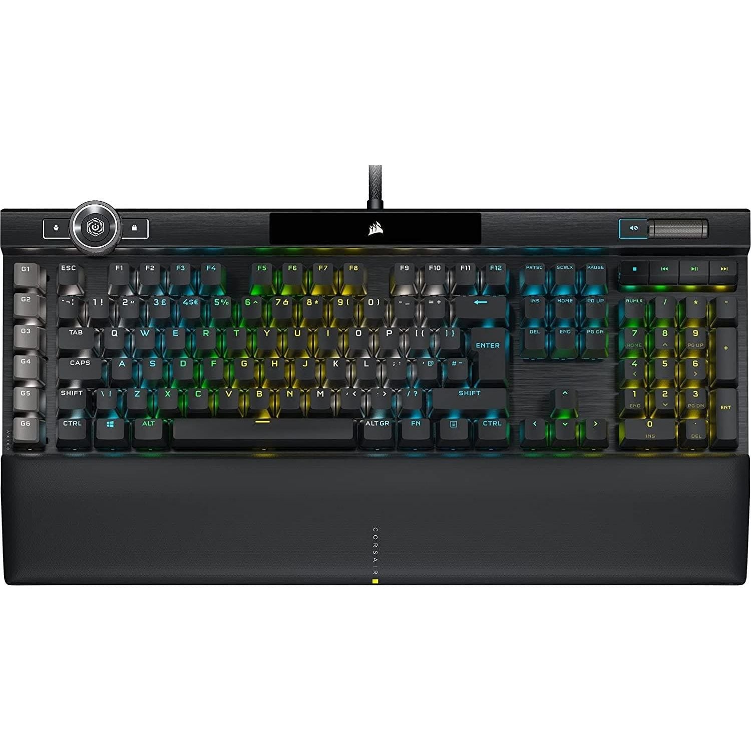 Buy Corsair,Corsair K100 RGB MX Speed Mechanical Gaming Keyboard - Gadcet.com | UK | London | Scotland | Wales| Ireland | Near Me | Cheap | Pay In 3 | Keyboards