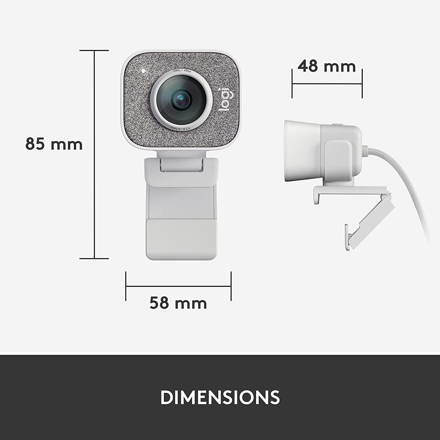 Buy Logitech,Logitech StreamCam – Live Streaming Webcam for Youtube and Twitch, Full 1080p HD 60fps, USB-C Connection, AI-enabled Facial Tracking, Auto Focus, Vertical Video - OFF WHITE - Gadcet.com | UK | London | Scotland | Wales| Ireland | Near Me | Cheap | Pay In 3 |