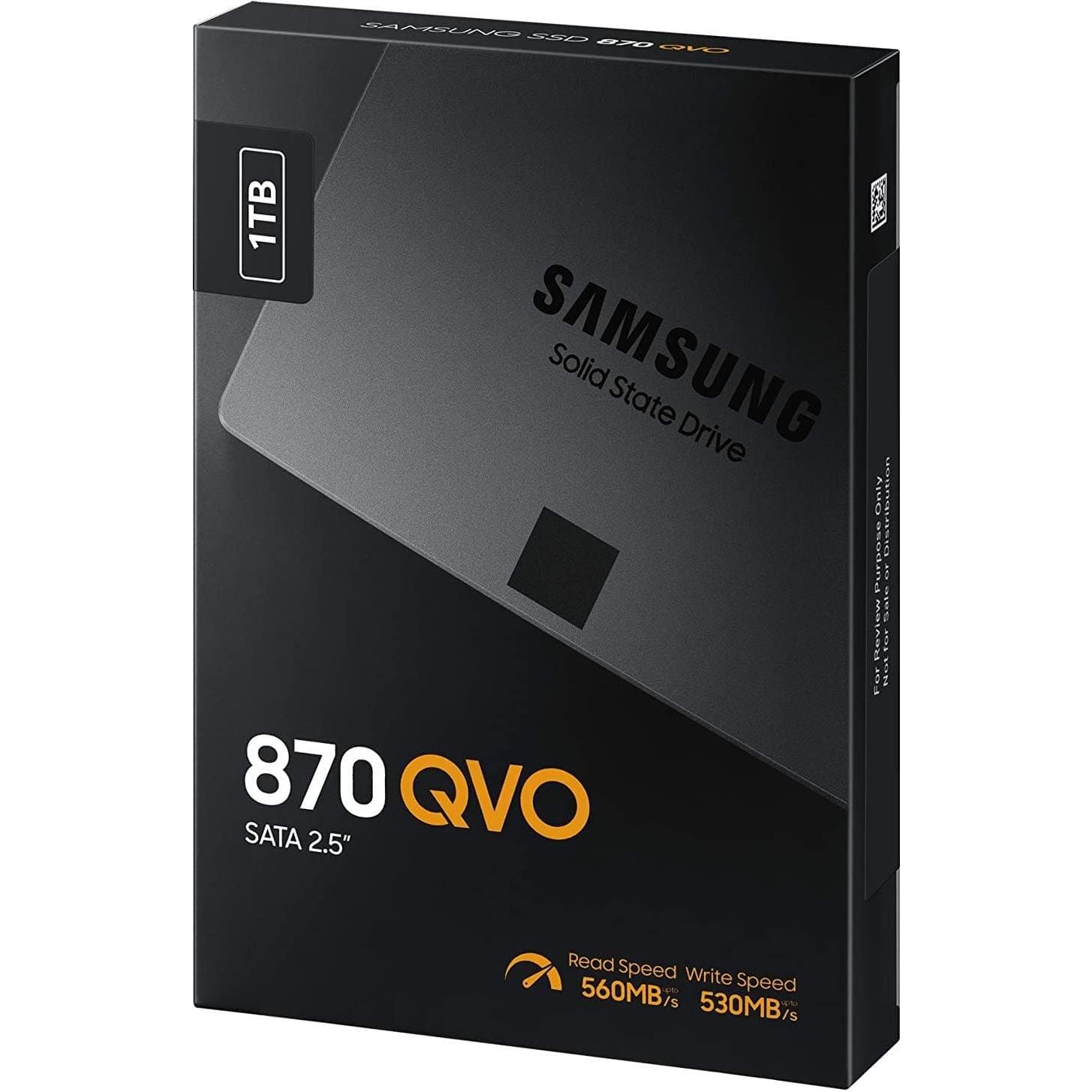 Buy Samsung,Samsung 870 QVO 1TB SSD Internal Hard Drive MZ-77Q1T0 - Gadcet.com | UK | London | Scotland | Wales| Ireland | Near Me | Cheap | Pay In 3 | Hard Drives