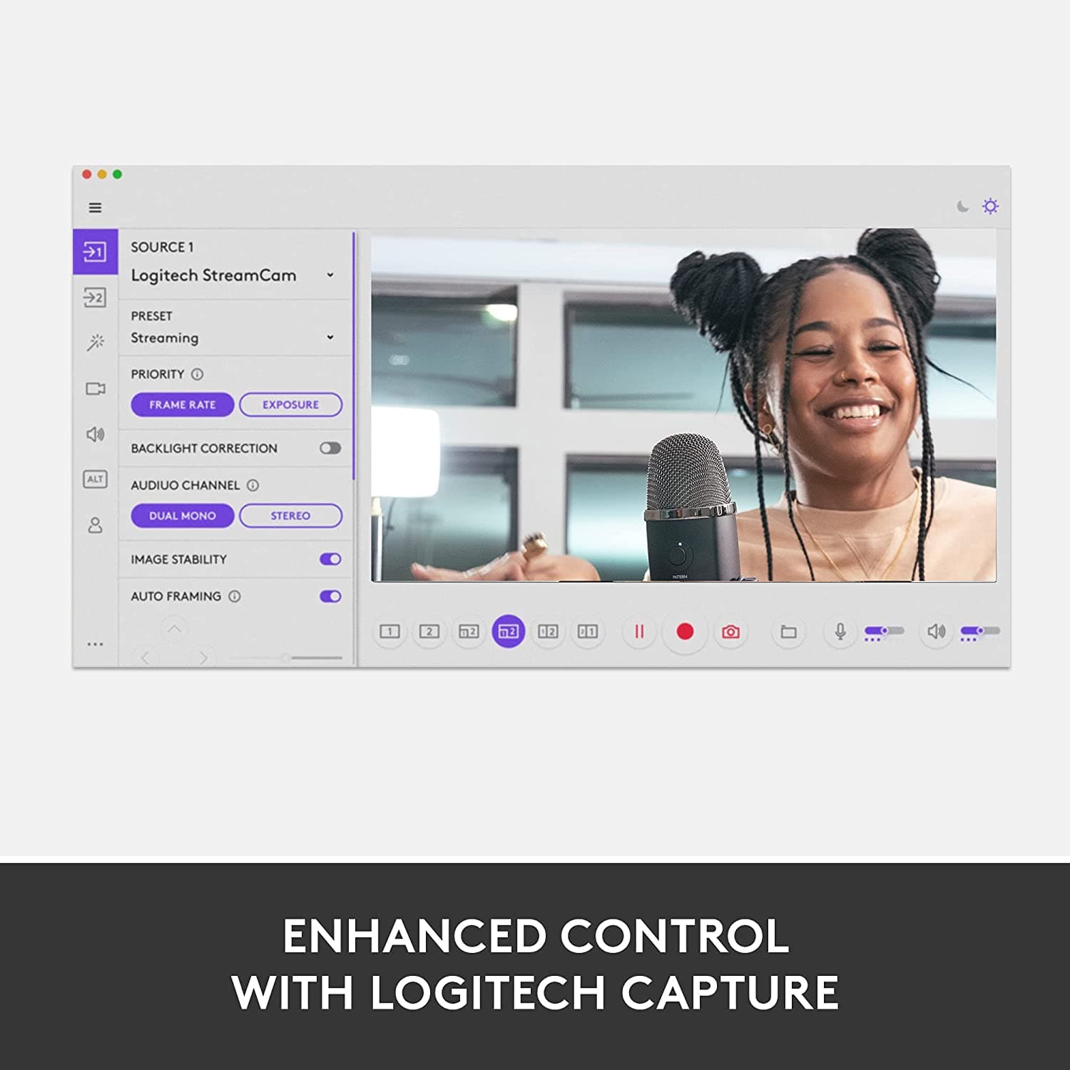 Buy Logitech,Logitech StreamCam – Live Streaming Webcam for Youtube and Twitch, Full 1080p HD 60fps, USB-C Connection, AI-enabled Facial Tracking, Auto Focus, Vertical Video - OFF WHITE - Gadcet.com | UK | London | Scotland | Wales| Ireland | Near Me | Cheap | Pay In 3 |
