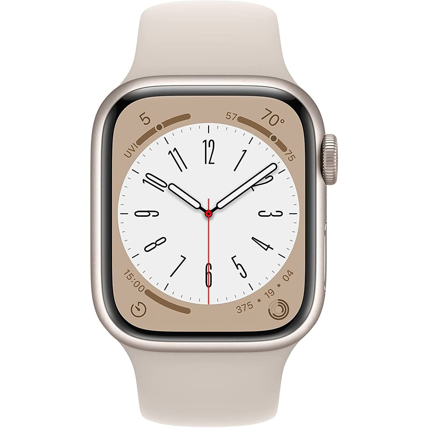 Apple Watch Series 8 GPS 41mm Alu Case Starlight Sport Band - MNP63B/A - Gadcet.com