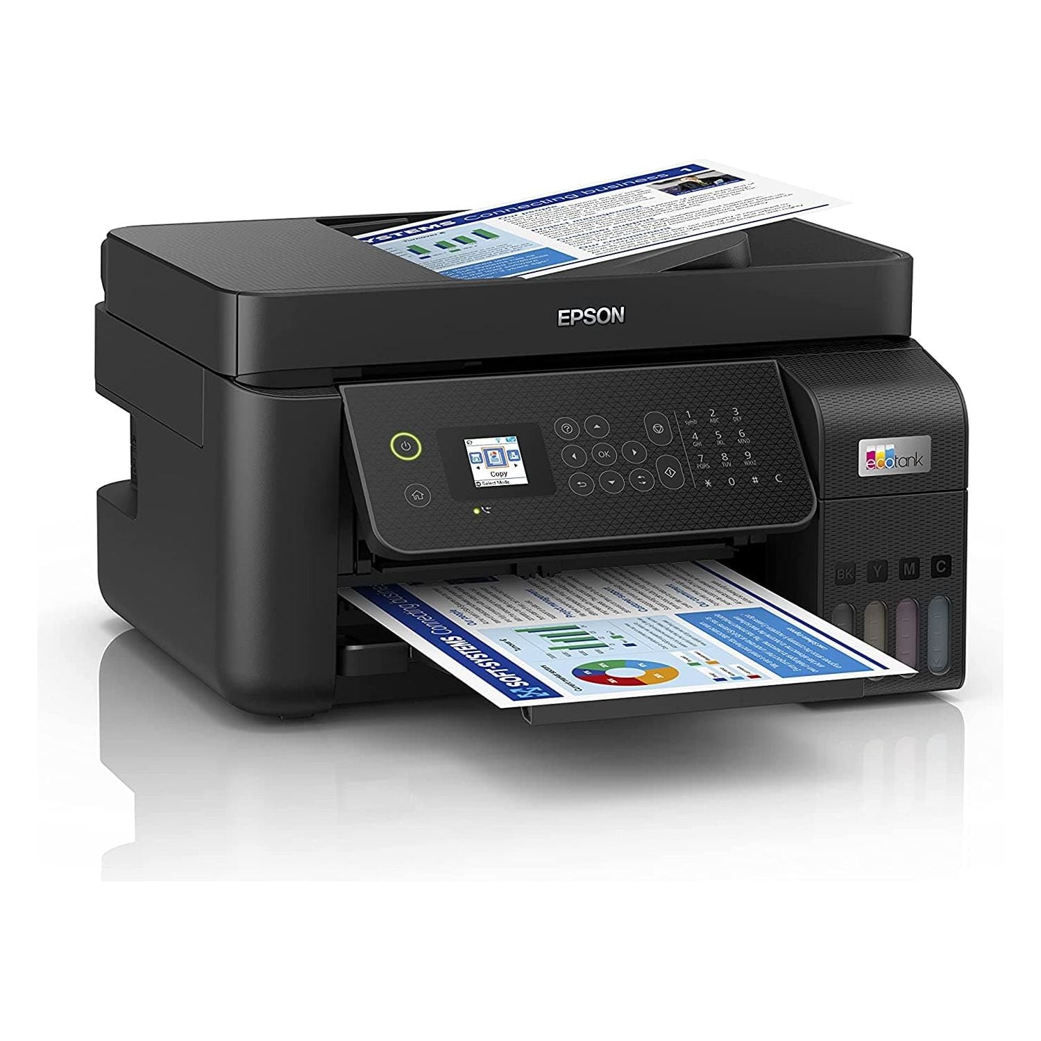 Epson EcoTank ET-4800 Print/Scan/Copy Wi-Fi Ink Tank Printer, With Up To 3 Years Worth Of Ink Included