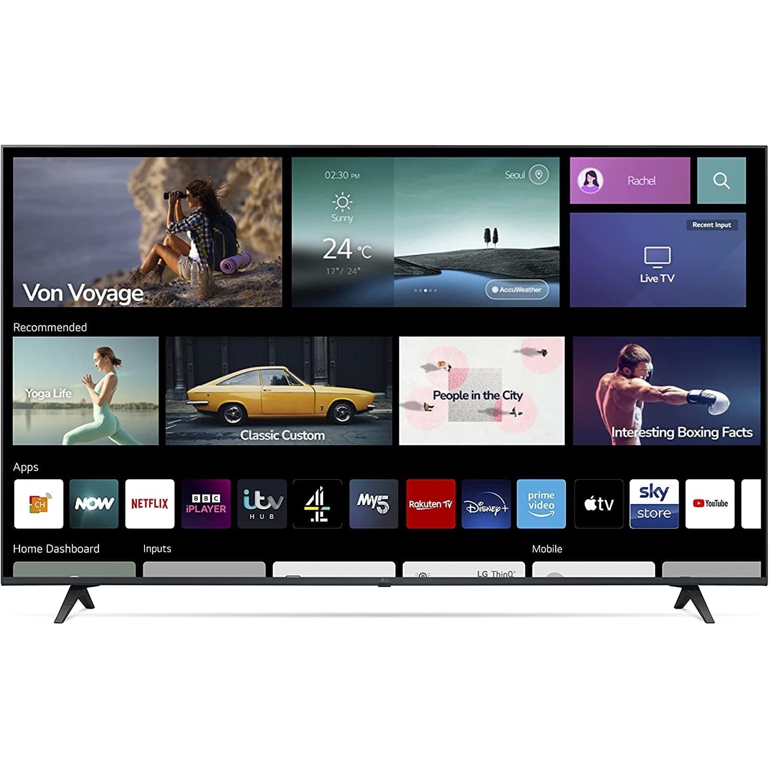 LG,LG LED UQ80 55" 4K Smart TV - Gadcet.com
