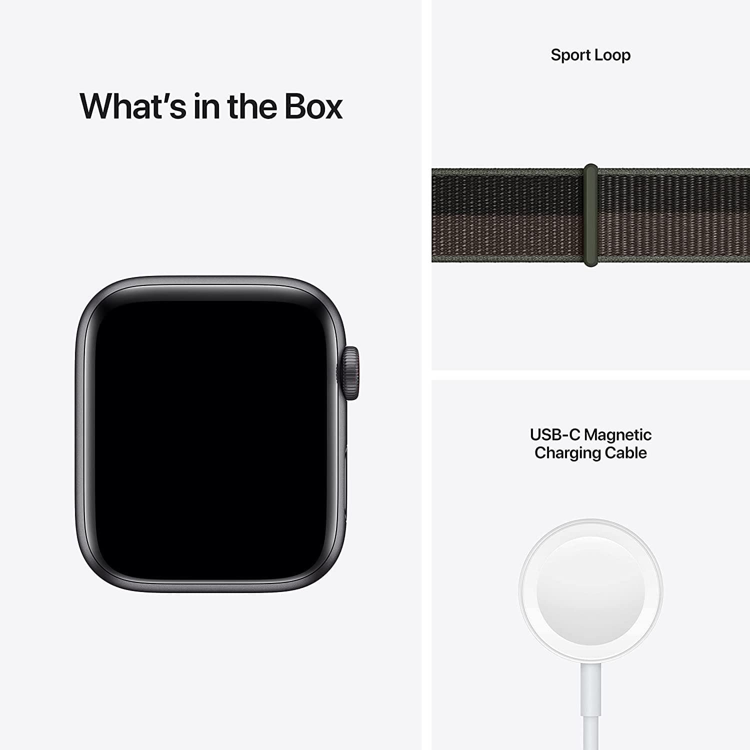 Buy Apple,Apple Watch SE GPS + Cellular - Space Grey Aluminium with Tornado & Grey Sports Loop, 44 mm - Unlocked - Gadcet.com | UK | London | Scotland | Wales| Ireland | Near Me | Cheap | Pay In 3 | smartwatch
