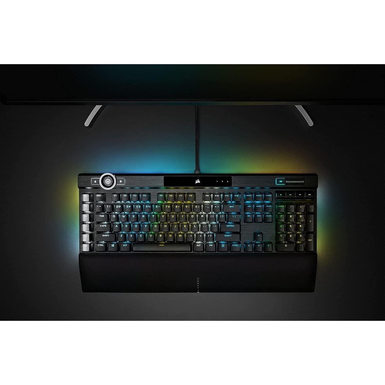Buy Corsair,Corsair K100 RGB MX Speed Mechanical Gaming Keyboard - Gadcet.com | UK | London | Scotland | Wales| Ireland | Near Me | Cheap | Pay In 3 | Keyboards