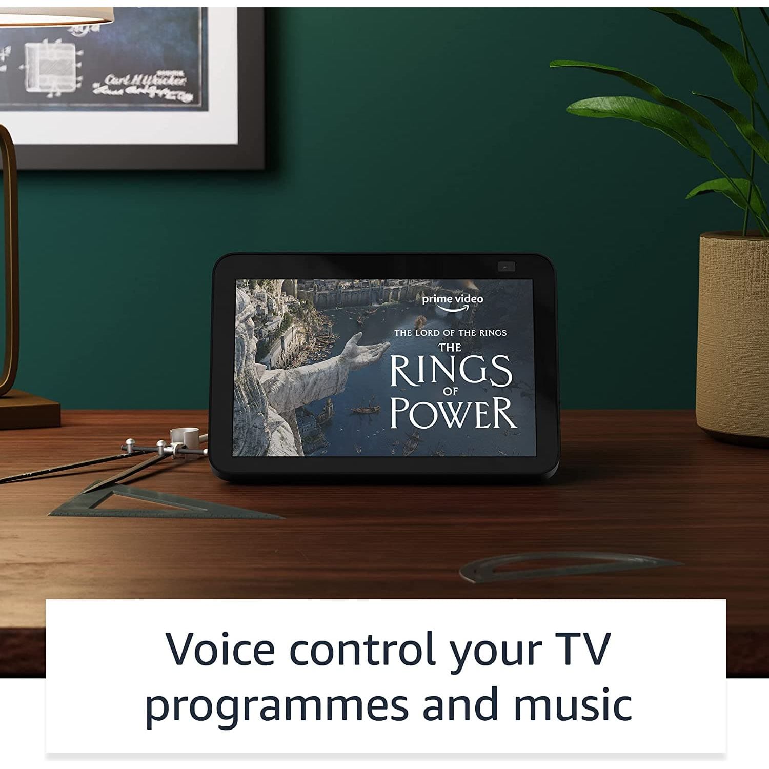 Buy Amazon,Amazon Echo Show 8 (2nd Gen) Smart Display With Alexa -White - Gadcet.com | UK | London | Scotland | Wales| Ireland | Near Me | Cheap | Pay In 3 | Speakers