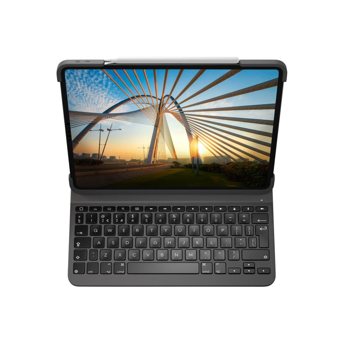Logitech,Logitech 920-009689 Slim Folio Pro Case with Bluetooth Keyboard for iPad Pro 11" - Black - Gadcet.com