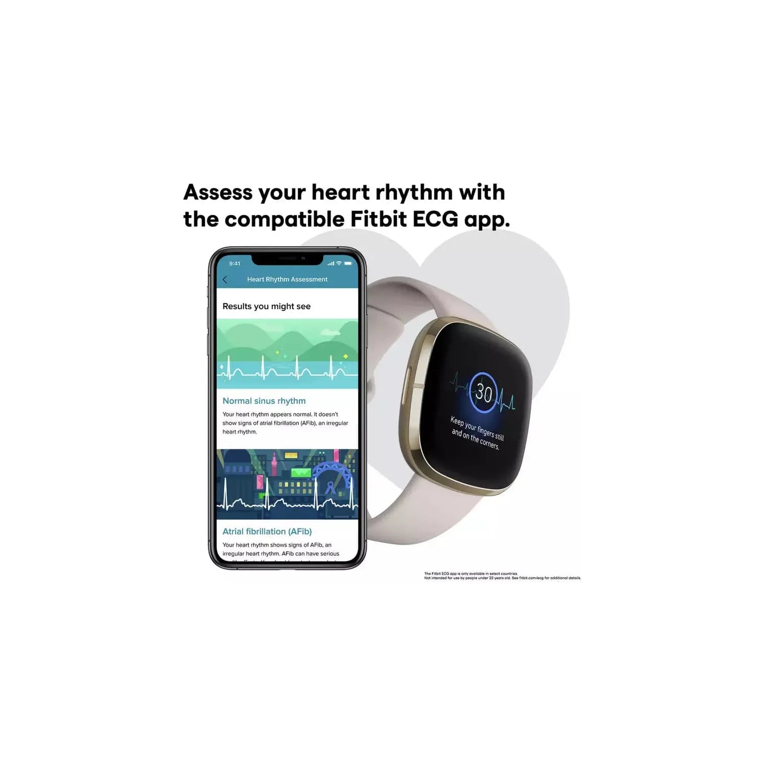 Buy Fitbit,Fitbit Sense Smart Watch - Lunar White - Gadcet.com | UK | London | Scotland | Wales| Ireland | Near Me | Cheap | Pay In 3 | smart watch