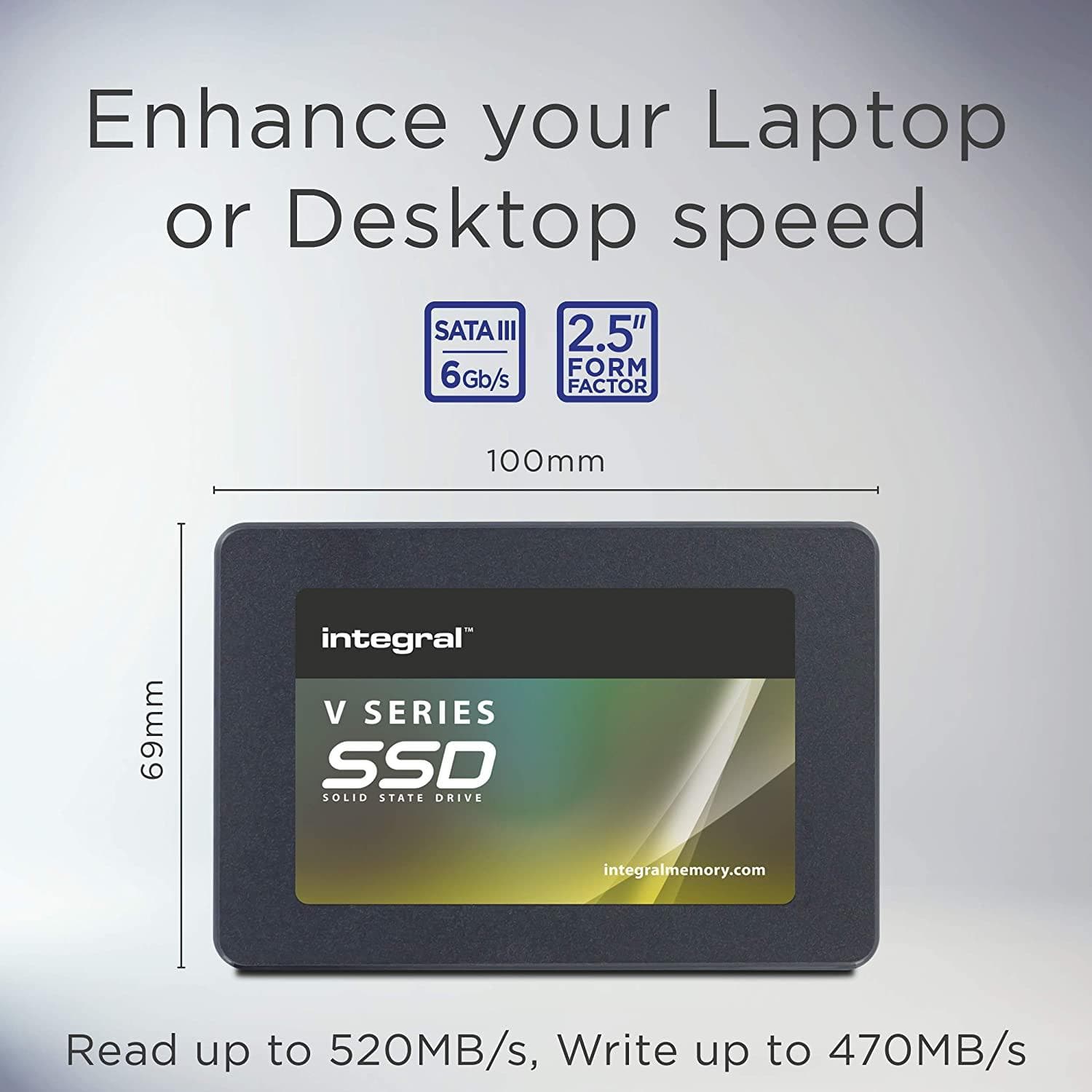 Buy Integral,Integral V Series V2 240GB 2.5 Inch Internal Solid State Hard Drive (SSD) - Black - Gadcet.com | UK | London | Scotland | Wales| Ireland | Near Me | Cheap | Pay In 3 | Hard Drives